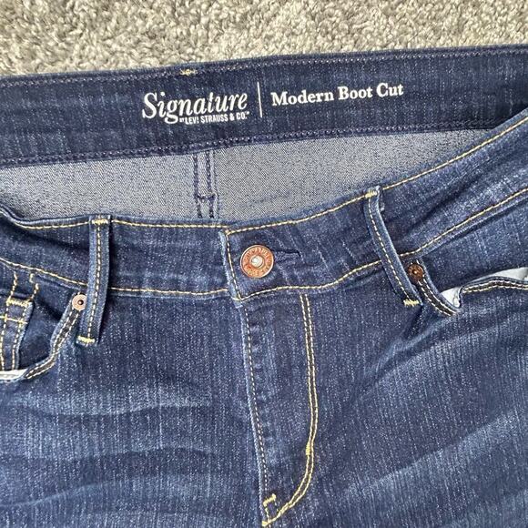 Levi's Signature Modern Boot Cut Size 14Short, 32x30 - Picture 6 of 10